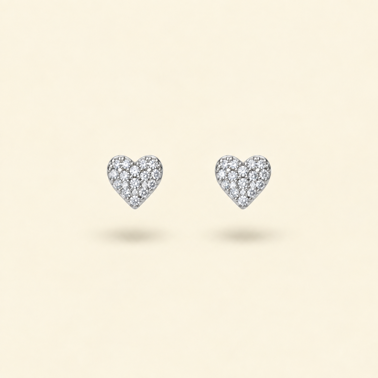 MINIS CORAZÓN- SILVER