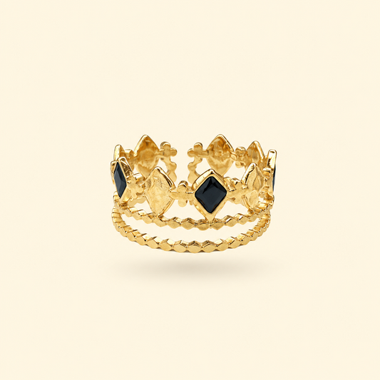 ANILLO QUEEN - GOLD