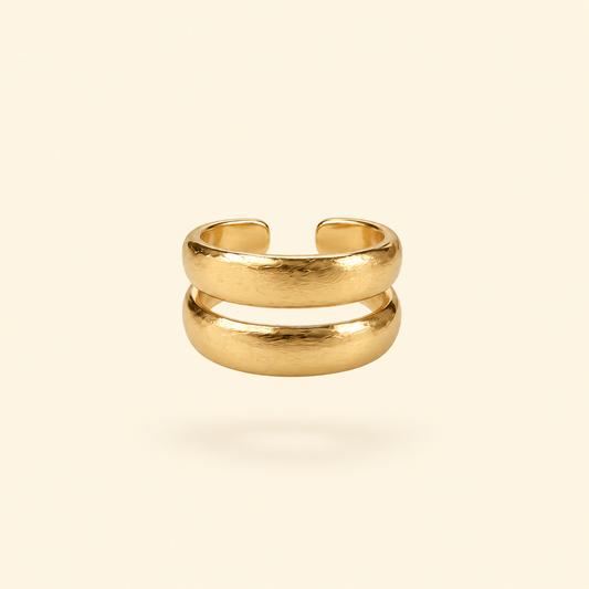ANILLO DOBLE ALIANZA - GOLD