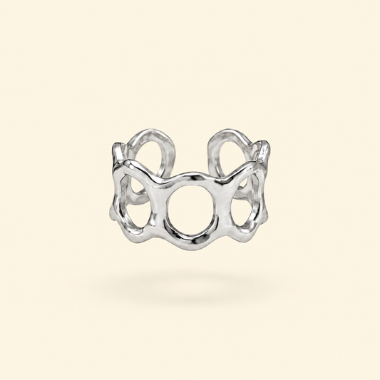 ANILLO OES - SILVER