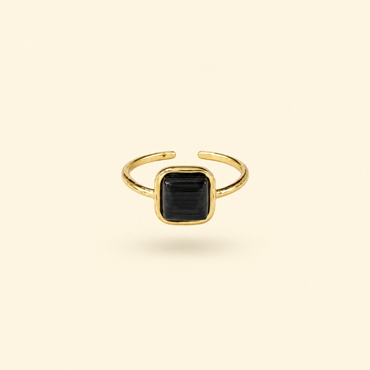 ANILLO ÉBANO - GOLD