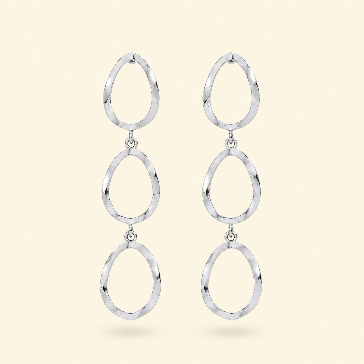 LARGOS TRIPLE GOTA - SILVER