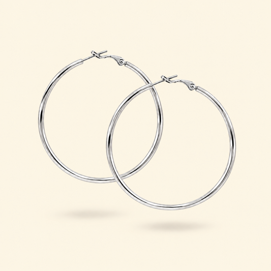 AROS FINOS FULL HILL - SILVER (2 tamaños)