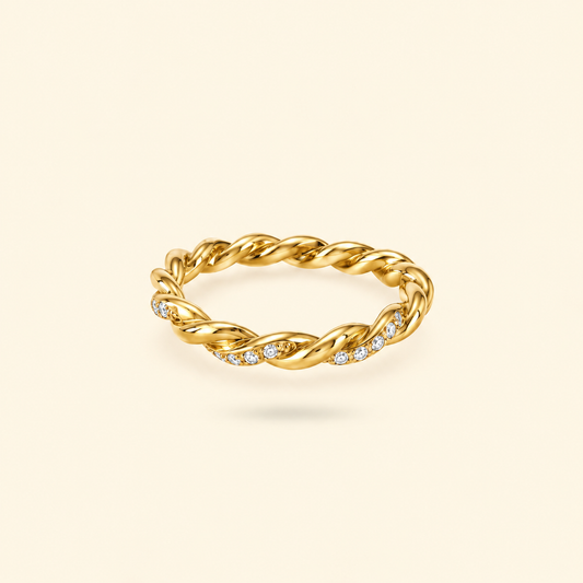 ANILLO ENLAZADO - GOLD