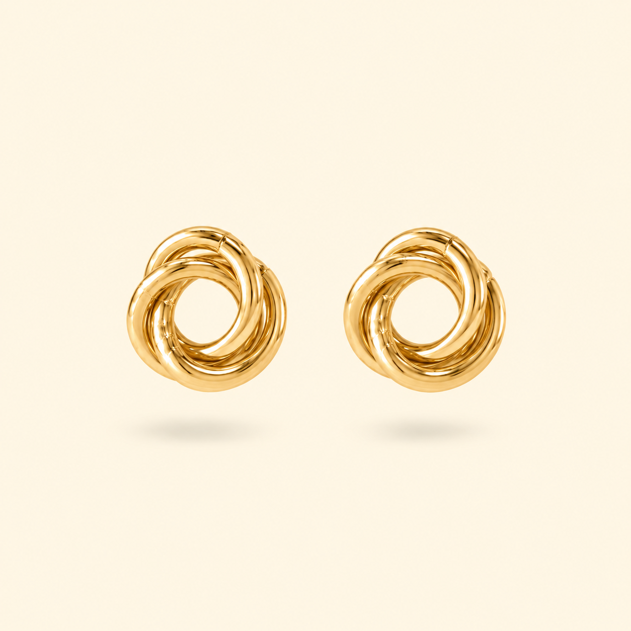 PENDIENTES MINI NUDO - GOLD
