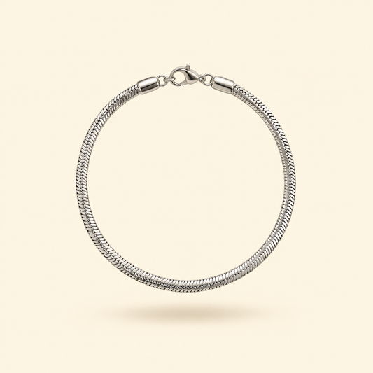 PULSERA PYTHON - SILVER