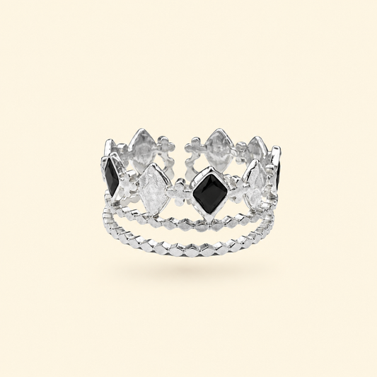 ANILLO QUEEN - SILVER