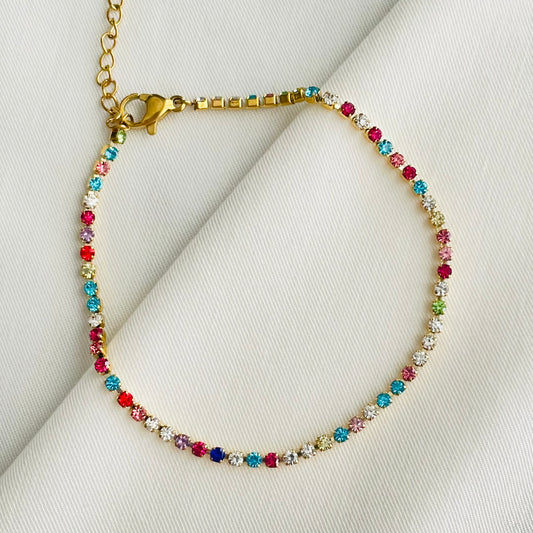 PULSERA BRILLO MIX - GOLD