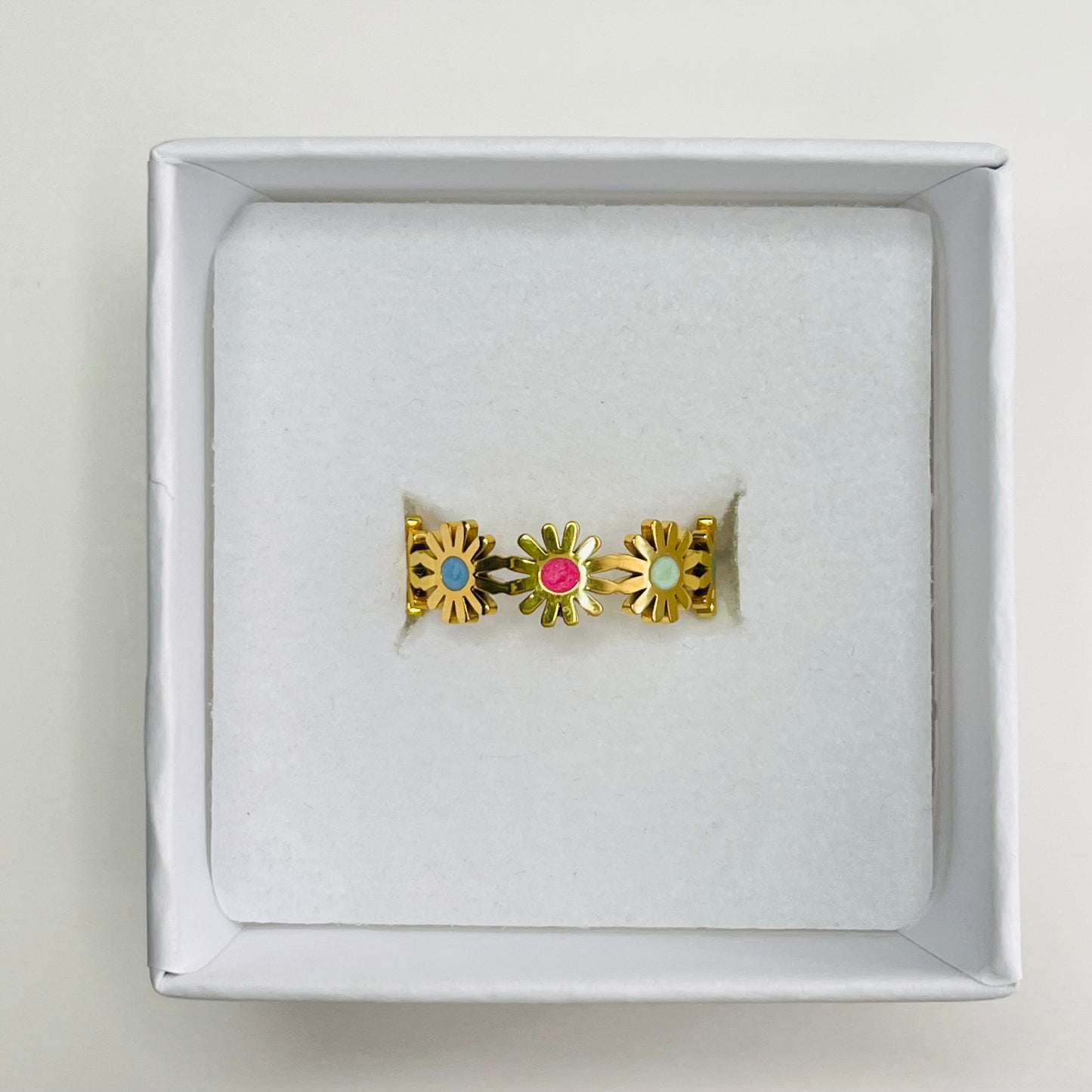 ANILLO FLORES - GOLD