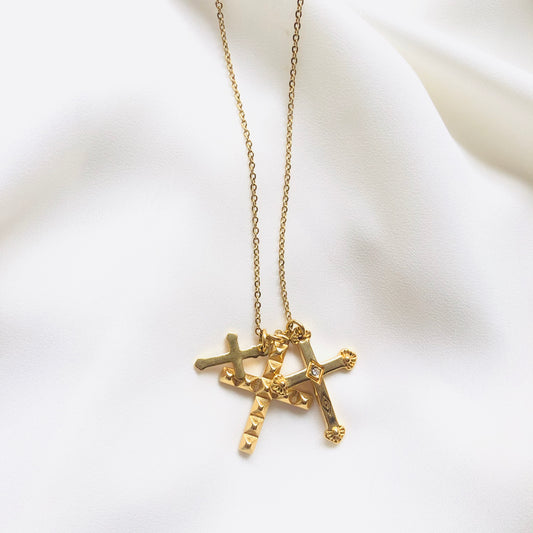 TRIPLE CROSS - GOLD